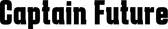 Vorschau des Bootsnamens "Captain Future" als Schriftzug für "Bootsbeschriftung Fett 41"