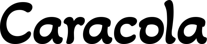 Vorschau des Bootsnamens "Caracola" als Schriftzug für "Bootsbeschriftung Klassisch 103"