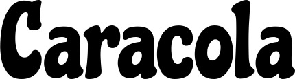 Vorschau des Bootsnamens "Caracola" als Schriftzug für "Bootsbeschriftung Klassisch 53"