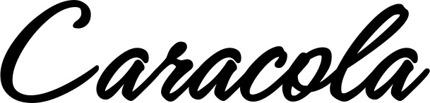 Vorschau des Bootsnamens "Caracola" als Schriftzug für "Bootsbeschriftung Klassisch 71"