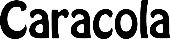Vorschau des Bootsnamens "Caracola" als Schriftzug für "Bootsbeschriftung Fett 01"