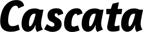 Vorschau des Bootsnamens "Cascata" als Schriftzug für "Bootsbeschriftung Kursiv 01"