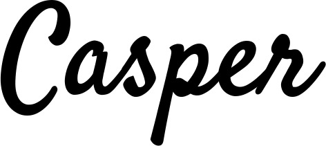 Bootsname 'Casper' angezeigt als 'Bootsbeschriftung Klassisch 96'