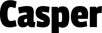 Vorschau des Bootsnamens "Casper" als Schriftzug für "Bootsbeschriftung Fett 30"