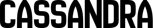 Vorschau des Bootsnamens "Cassandra" als Schriftzug für "Bootsbeschriftung Neu 58"