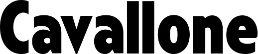 Vorschau des Bootsnamens "Cavallone" als Schriftzug für "Bootsbeschriftung Fett 24"