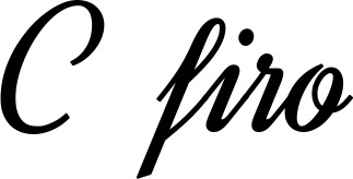 Vorschau des Bootsnamens "Céfiro" als Schriftzug für "Bootsbeschriftung Klassisch 44"