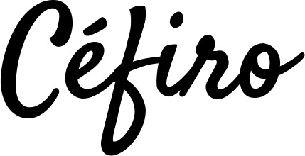 Vorschau des Bootsnamens "Céfiro" als Schriftzug für "Bootsbeschriftung Klassisch 96"