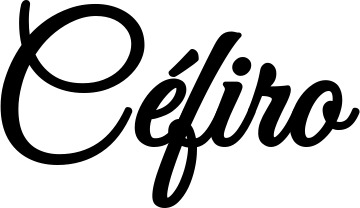 Vorschau des Bootsnamens "Céfiro" als Schriftzug für "Bootsbeschriftung Klassisch 68"