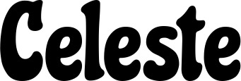 Vorschau des Bootsnamens "Celeste" als Schriftzug für "Bootsbeschriftung Klassisch 53"