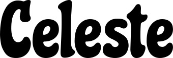 Vorschau des Bootsnamens "Celeste" als Schriftzug für "Bootsbeschriftung Neu 41"