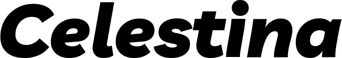 Vorschau des Bootsnamens "Celestina" als Schriftzug für "Bootsbeschriftung Kursiv 06"
