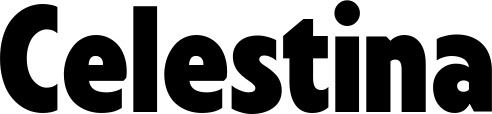 Vorschau des Bootsnamens "Celestina" als Schriftzug für "Bootsbeschriftung Fett 24"