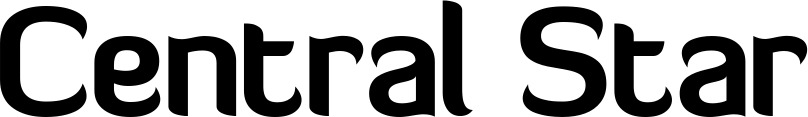 Vorschau des Bootsnamens "Central Star" als Schriftzug für "Bootsbeschriftung Normal 06"