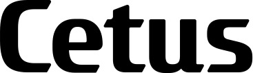 Vorschau des Bootsnamens "Cetus" als Schriftzug für "Bootsbeschriftung Fett 22"