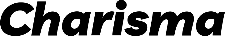 Vorschau des Bootsnamens "Charisma" als Schriftzug für "Bootsbeschriftung Kursiv 06"