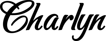 Vorschau des Bootsnamens "Charlyn" als Schriftzug für "Bootsbeschriftung Klassisch 50"