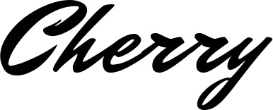 Bootsname 'Cherry' angezeigt als 'Bootsbeschriftung Klassisch 82'