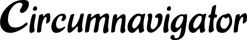 Vorschau des Bootsnamens "Circumnavigator" als Schriftzug für "Bootsbeschriftung Klassisch 15"