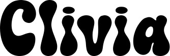Vorschau des Bootsnamens "Clivia" als Schriftzug für "Bootsbeschriftung Neu 62"