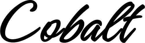 Bootsname 'Cobalt' angezeigt als 'Bootsbeschriftung Klassisch 71'