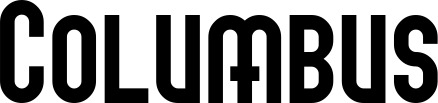 Vorschau des Bootsnamens "Columbus" als Schriftzug für "Bootsbeschriftung Neu 43"