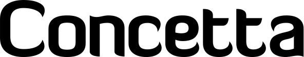 Vorschau des Bootsnamens "Concetta" als Schriftzug für "Bootsbeschriftung Normal 06"
