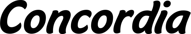 Vorschau des Bootsnamens "Concordia" als Schriftzug für "Bootsbeschriftung Klassisch 14"