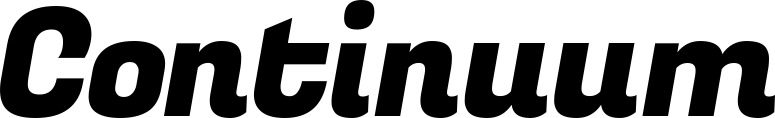 Vorschau des Bootsnamens "Continuum" als Schriftzug für "Bootsbeschriftung Kursiv 04"