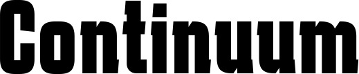 Vorschau des Bootsnamens "Continuum" als Schriftzug für "Bootsbeschriftung Fett 41"