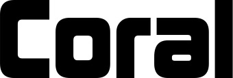 Vorschau des Bootsnamens "Coral" als Schriftzug für "Bootsbeschriftung Neu 25"