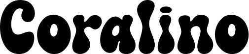 Vorschau des Bootsnamens "Coralino" als Schriftzug für "Bootsbeschriftung Neu 62"