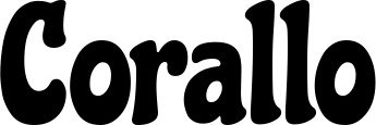 Vorschau des Bootsnamens "Corallo" als Schriftzug für "Bootsbeschriftung Klassisch 53"