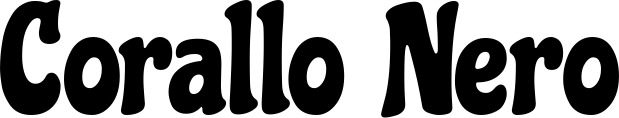 Vorschau des Bootsnamens "Corallo Nero" als Schriftzug für "Bootsbeschriftung Neu 41"