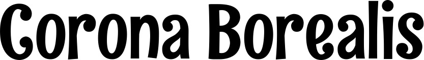 Vorschau des Bootsnamens "Corona Borealis" als Schriftzug für "Bootsbeschriftung Neu 68"