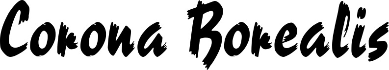 Vorschau des Bootsnamens "Corona Borealis" als Schriftzug für "Bootsbeschriftung Neu 10"