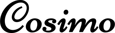 Vorschau des Bootsnamens "Cosimo" als Schriftzug für "Bootsbeschriftung Klassisch 84"