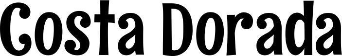 Vorschau des Bootsnamens "Costa Dorada" als Schriftzug für "Bootsbeschriftung Neu 68"