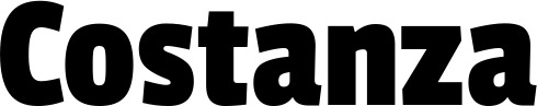 Vorschau des Bootsnamens "Costanza" als Schriftzug für "Bootsbeschriftung Fett 30"