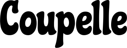 Vorschau des Bootsnamens "Coupelle" als Schriftzug für "Bootsbeschriftung Klassisch 53"
