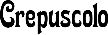 Vorschau des Bootsnamens "Crepuscolo" als Schriftzug für "Bootsbeschriftung Neu 44"