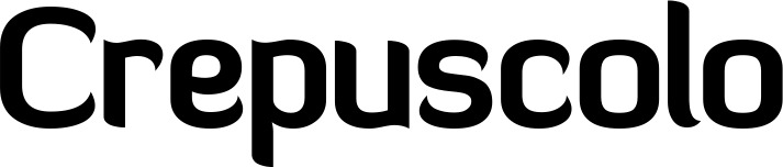 Vorschau des Bootsnamens "Crepuscolo" als Schriftzug für "Bootsbeschriftung Normal 06"
