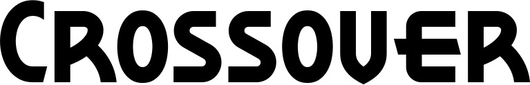 Vorschau des Bootsnamens "Crossover" als Schriftzug für "Bootsbeschriftung Neu 26"