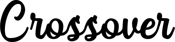 Vorschau des Bootsnamens "Crossover" als Schriftzug für "Bootsbeschriftung Klassisch 43"