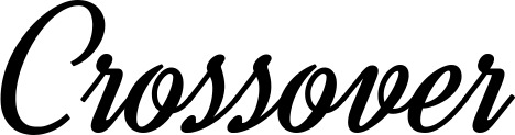 Vorschau des Bootsnamens "Crossover" als Schriftzug für "Bootsbeschriftung Klassisch 44"