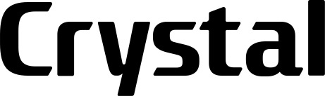 Vorschau des Bootsnamens "Crystal" als Schriftzug für "Bootsbeschriftung Fett 22"