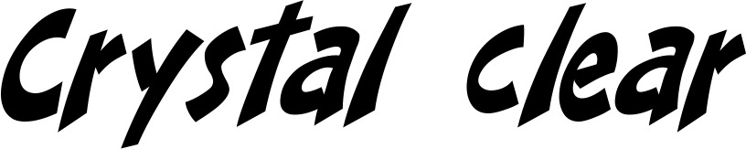 Bootsname 'Crystal clear' angezeigt als 'Bootsbeschriftung Klassisch 31'