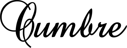 Vorschau des Bootsnamens "Cumbre" als Schriftzug für "Bootsbeschriftung Klassisch 02-A"