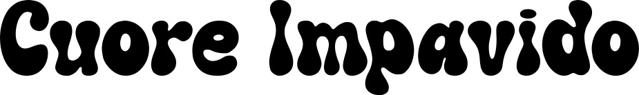 Vorschau des Bootsnamens "Cuore Impavido" als Schriftzug für "Bootsbeschriftung Neu 62"