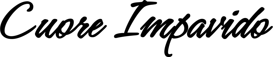 Vorschau des Bootsnamens "Cuore Impavido" als Schriftzug für "Bootsbeschriftung Klassisch 71"